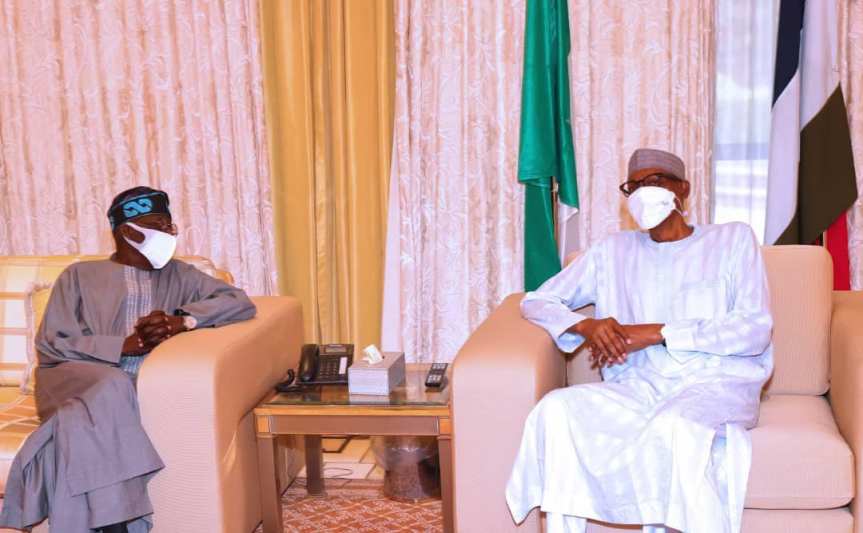 Tinubu Gets Meeting With Buhari At The Villa